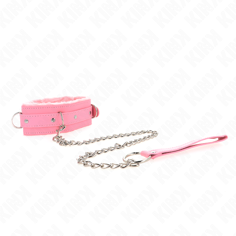 Comprar KINK Collar Con Correa Rosa – Diseño Ajustable Para Control Y Libertad Sensorial-Noxtic