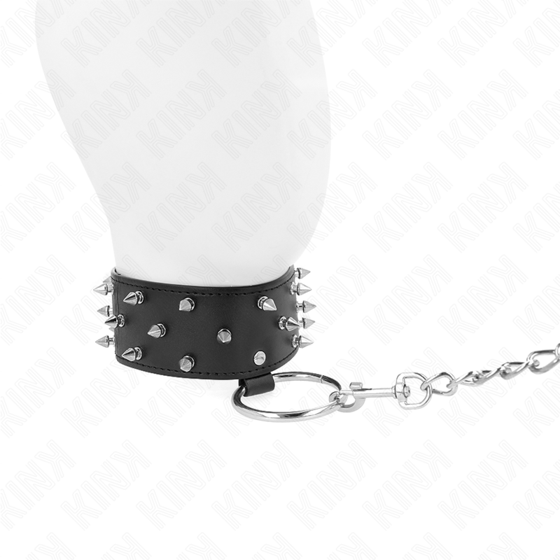 Comprar KINK Collar Con Correa Ajustable – Diseño Elegante Con Tachuelas Para Comodidad Y Estilo-Noxtic