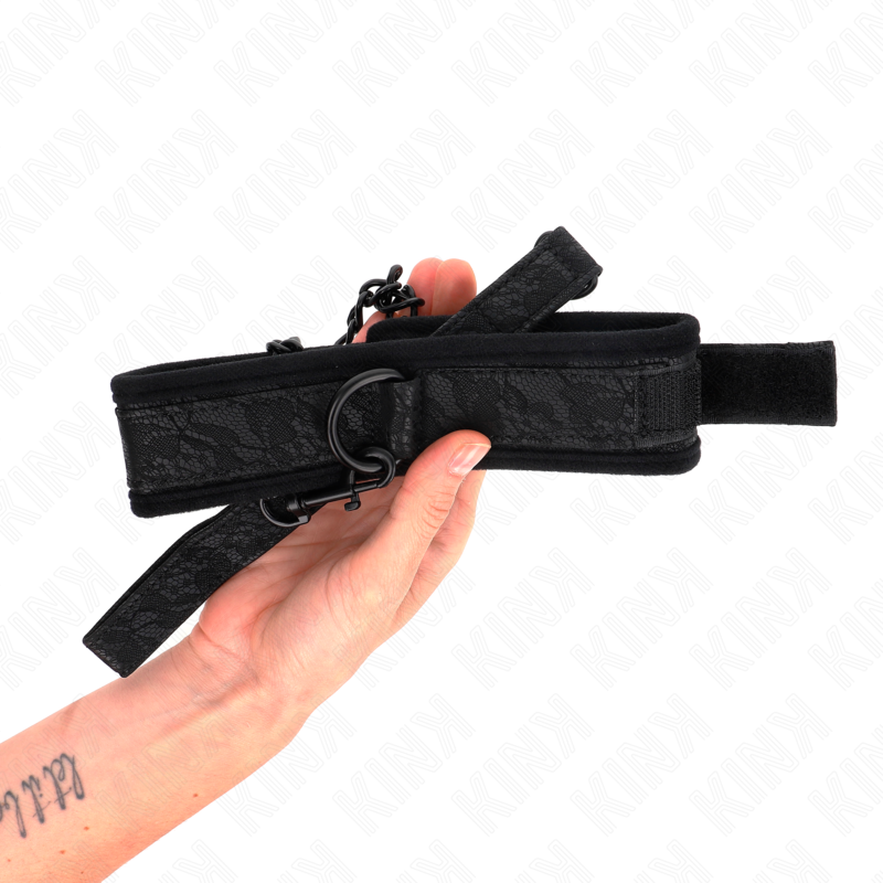 Comprar KINK Collar Con Correa 77 Cm Modelo Básico – Ajustable Para Comodidad y Estilo En Juegos De Sumisión-Noxtic