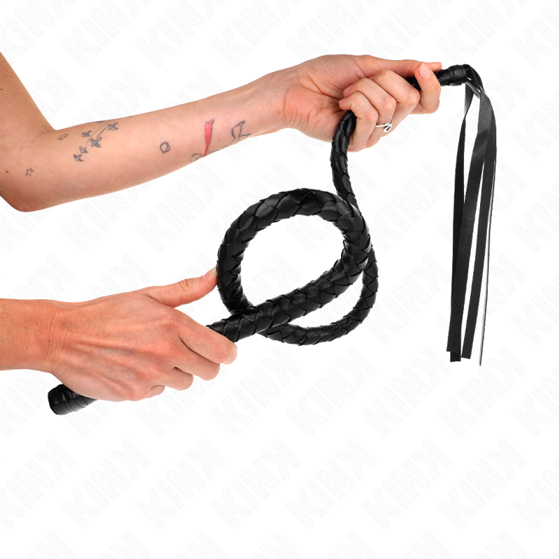 Comprar KINK Látigo Largo Con Cuentas 110 Cm – Diseño Elegante Para Experiencias Sensoriales Intensas-Noxtic