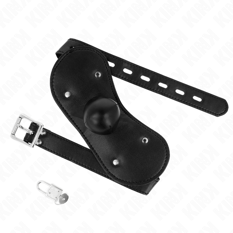 Comprar KINK Máscara Bucal Mordaza Con Cerradura Ajustable – Diseño Estético Para Exploración Sensual-Noxtic