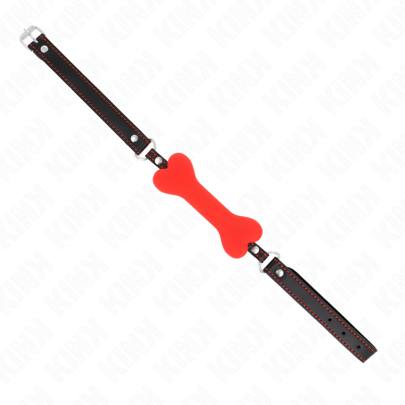 Comprar KINK Mordaza De Hueso 12 Cm Roja – Diseño Elegante Para Experiencias Sensuales Controladas-Noxtic