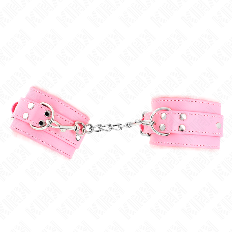 Braccialetti KINK con fodera rosa – Design elegante con cinturino regolabile per un comfort ideale