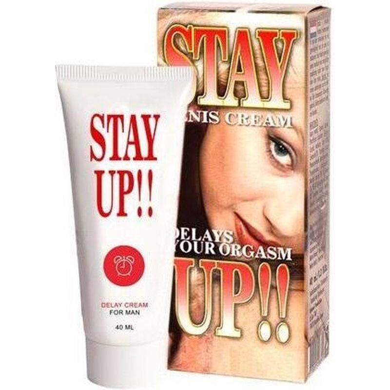 Comprar RUF Stay Up Crema Retardante 40 Ml – Crema Con Ingredientes Refrescantes Para Prolongar El Placer-Noxtic