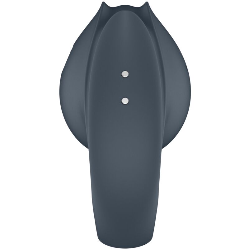 Satisfyer Perfect Pair 2 Grigio – Multivibratore 2 in 1 con design ergonomico per il piacere condiviso