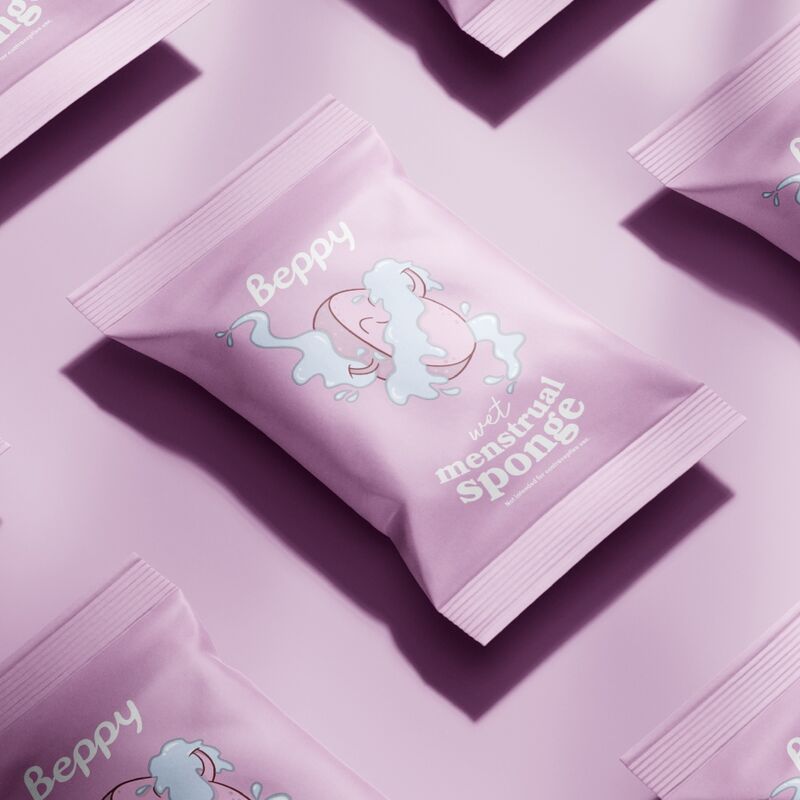 BEPPY Tampones Lubricados 4 Uds – Comodidad Y Protección Sin Hilo Durante Tu Ciclo Menstrual
