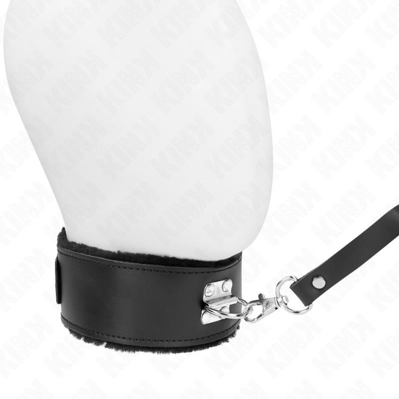 Comprar KINK Collar Con Correa De Piel Negra – Diseño Elegante Con Ajuste Personalizable De 40 A 48 Centímetros-Noxtic