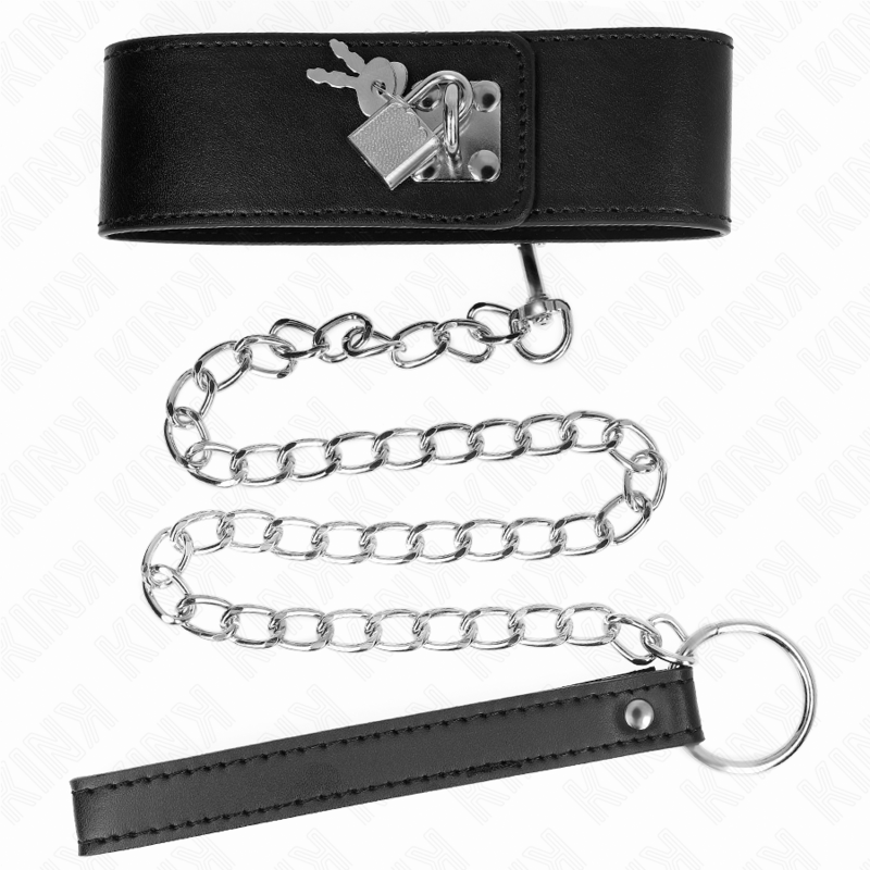 Comprar KINK Collar Con Correa Negra Ajustable – Diseño Elegante Con Comodidad y Control-Noxtic