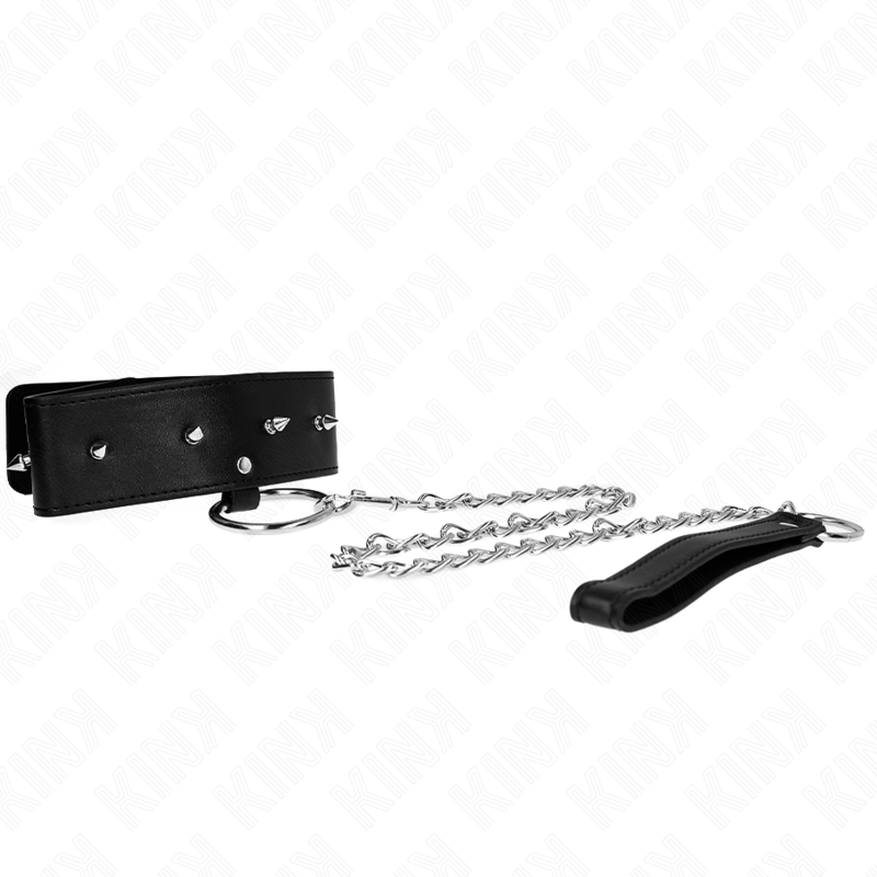 Comprar KINK Collar Con Correa Ajustable – Diseño Elegante Con Tachuelas Para Control Y Estilo-Noxtic