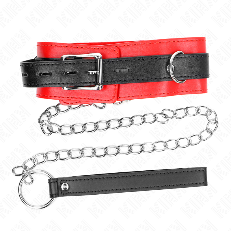 Comprar KINK Collar Con Correa Roja 65 Cm – Diseño Elegante Para Experiencias Sofisticadas-Noxtic