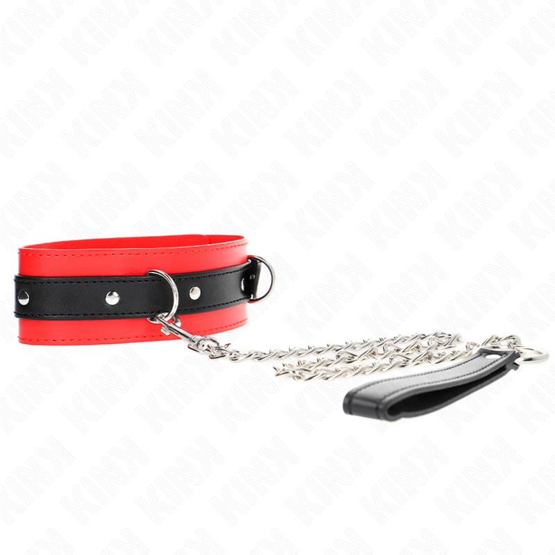 Comprar KINK Collar Con Correa Roja 65 Cm – Diseño Elegante Para Experiencias Sofisticadas-Noxtic