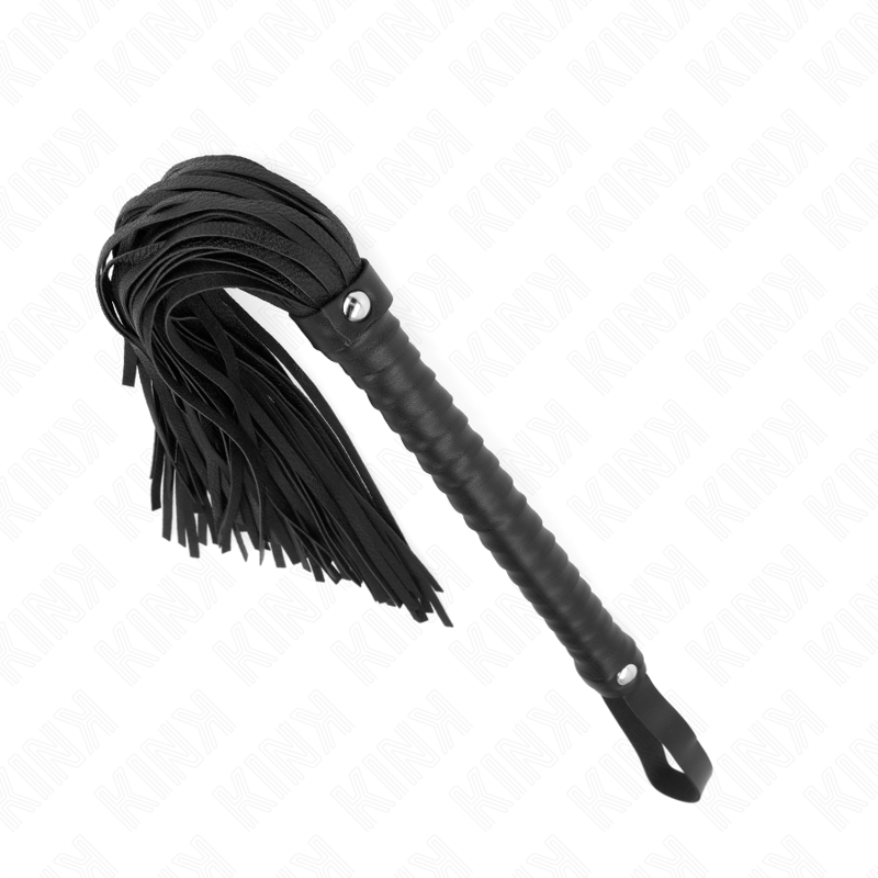 Comprar KINK Látigo Con Mango Texturizado Negro 48.5 Cm – Diseño Ergonómico Para Experiencias Intensas-Noxtic