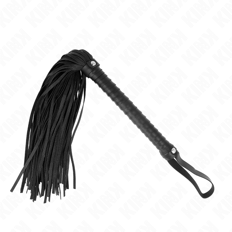 Comprar KINK Látigo Con Mango Texturizado Negro 48.5 Cm – Diseño Ergonómico Para Experiencias Intensas-Noxtic