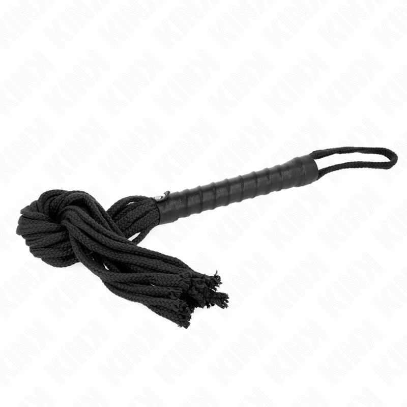 Comprar KINK Látigo De Cuerda Negro 56 Cm – Accesorio Esencial Para Explorar Nuevas Sensaciones-Noxtic