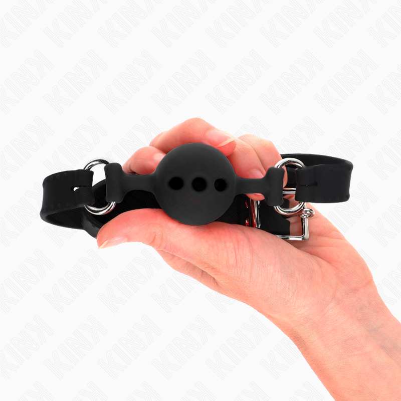 Comprar KINK Mordaza Ajustable Con Bola De Silicona – Diseño Ergonómico Para Placer Controlado-Noxtic