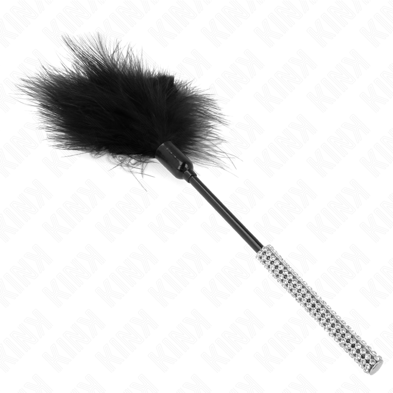 Comprar KINK Plumas Para Cosquillas Con Mango De Diamantes De Imitación – Estimulación Sensorial Para Momentos Divertidos-Noxtic
