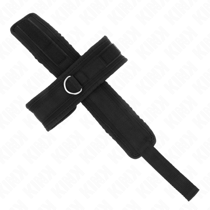 Comprar KINK Muñequera Cruzada Negra 34 x 5.5 cm – Accesorio Elegante Para Libertad Sensorial-Noxtic