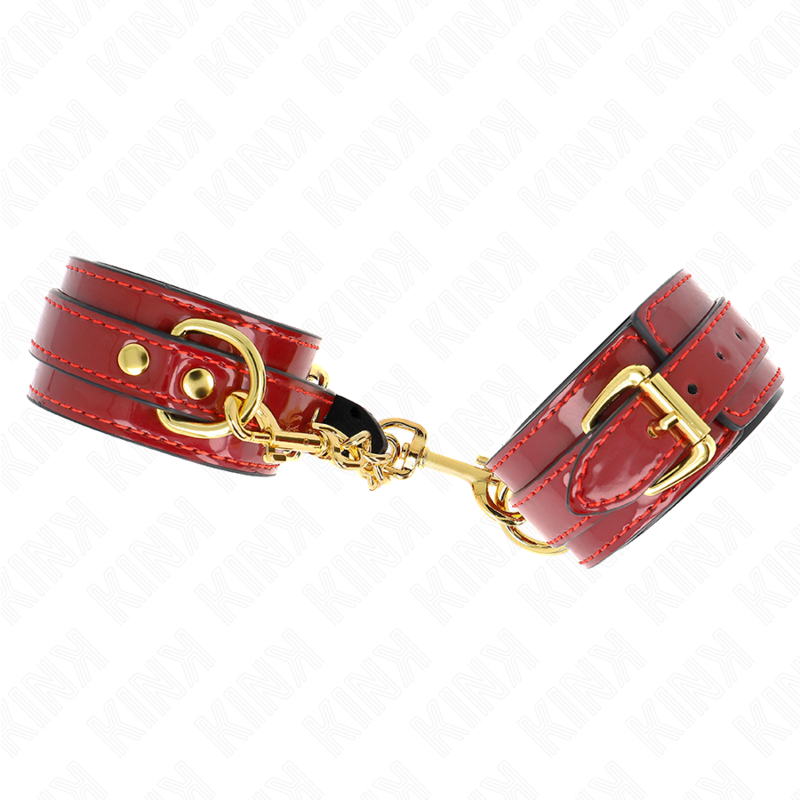 Braccialetti KINK Joanna Angel in rosso – Design a catena regolabile per comfort e stile