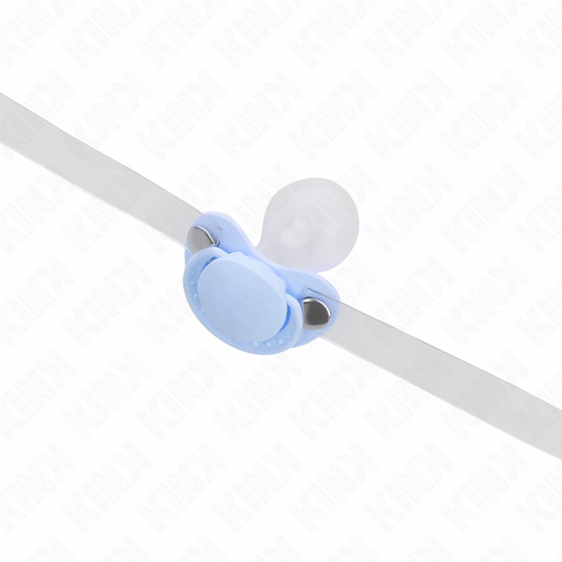 Comprar KINK Mordaza Forma Chupete Celeste – Diseño Ajustable Para Comodidad y Estilo-Noxtic