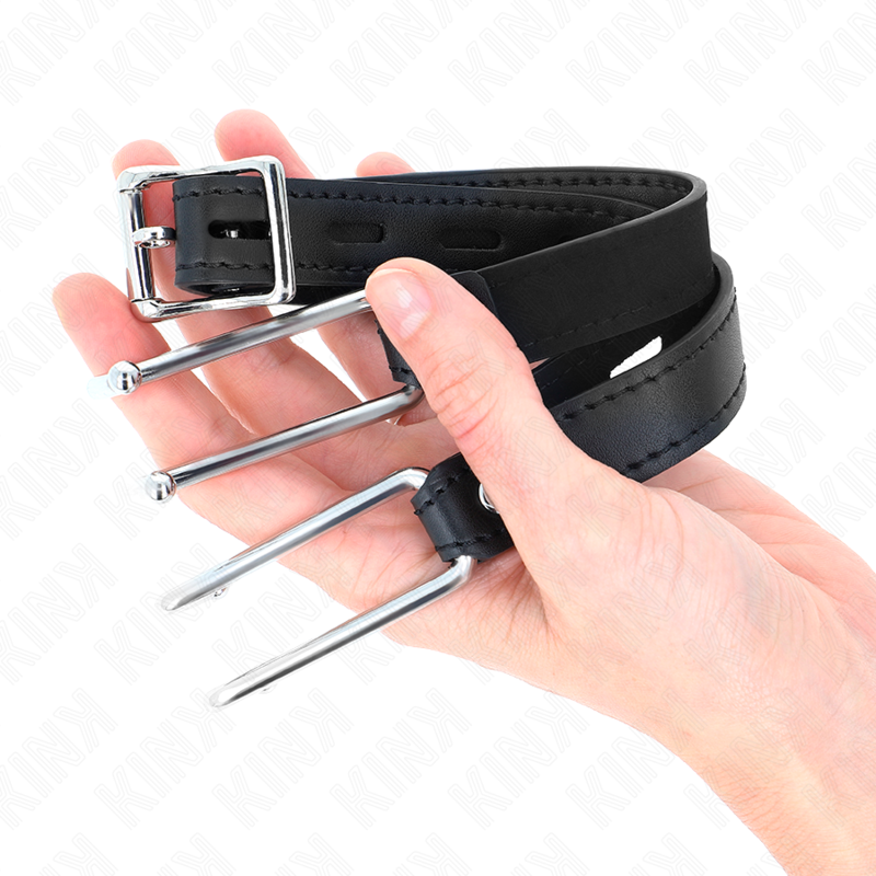 Comprar KINK Mordaza Gancho De Metal 11.5 Cm – Diseño Ajustable Con Correa De Polipiel Para Comodidad Personalizada-Noxtic
