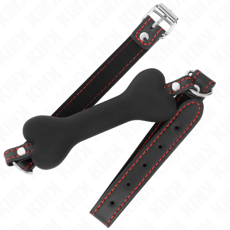 Comprar KINK Mordaza De Hueso 12 Cm Negro – Diseño Sofisticado Para Exploración Confortable-Noxtic
