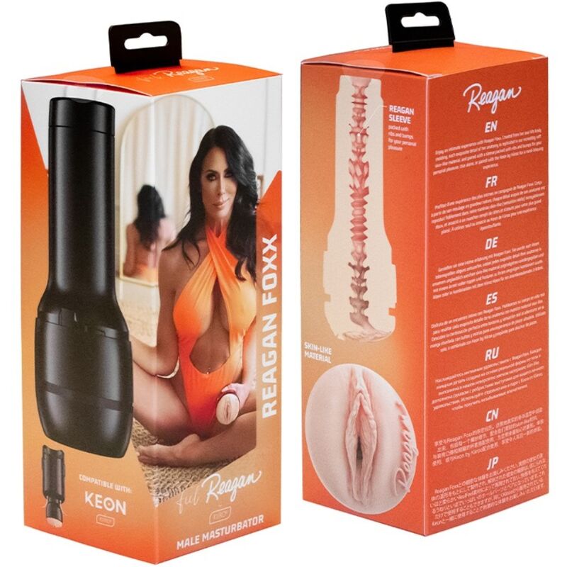 Comprar KIIROO Feel Reagan Foxx – Masturbador Con Diseño Innovador Para Experiencias Únicas-Noxtic