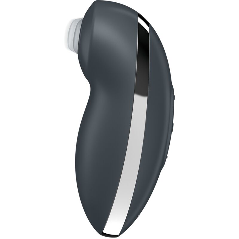 Comprar Satisfyer Tap y Climax 2 Gris – Vibrador Ergonómico Con Diseño Moderno y Silicona Médica-Noxtic