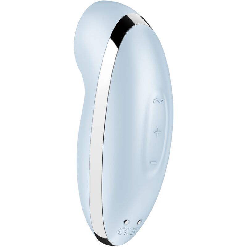 Comprar Satisfyer Tap Climax 2 Azul – Vibrador Ergonómico Con Silicona Hipoalergénica-Noxtic