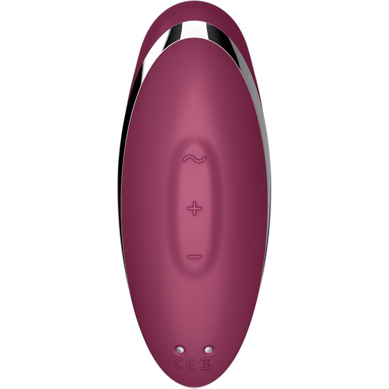 Comprar Satisfyer Tap Climax 2 Rojo – Vibrador Con Diseño Ergonómico Y Silicona Hipoalergénica-Noxtic