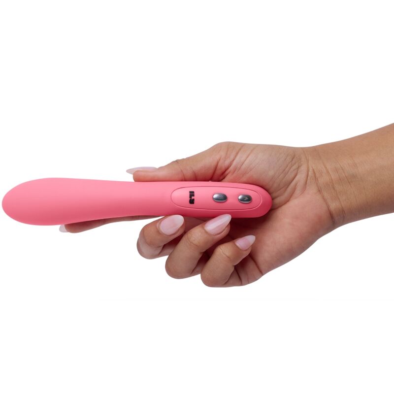 JE JOUE The Wand Vibrador Rosa – Vibrador Con Diseño Elegante Y Función De Calor