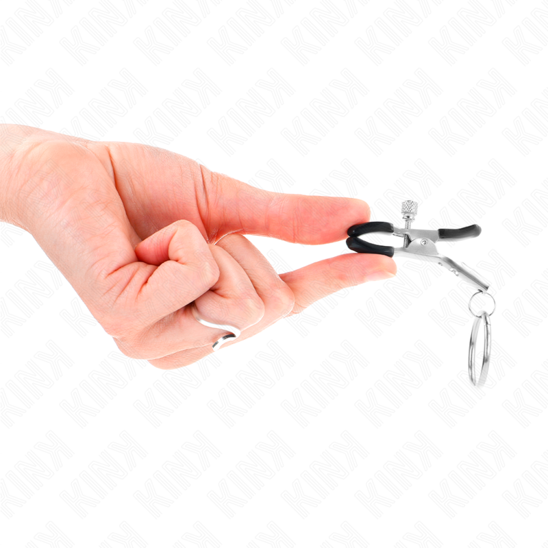 Comprar KINK Pinzas Para Pezones Con Aro 6 Cm – Diseño Elegante Para Exploración Sensorial-Noxtic