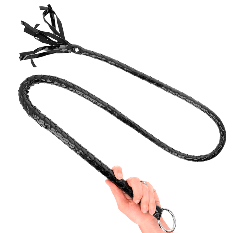 Comprar KINK Látigo Largo PVC Brillante 138 CM – Diseño Elegante Para Momentos De Intimidad Emocionantes-Noxtic