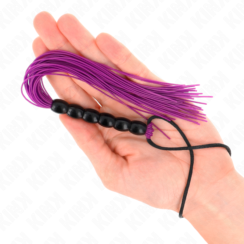 Comprar KINK Mini Látigo De Silicona Morado – Diseño Ergonómico Con Agarre Cómodo Para Exploración Sensual-Noxtic