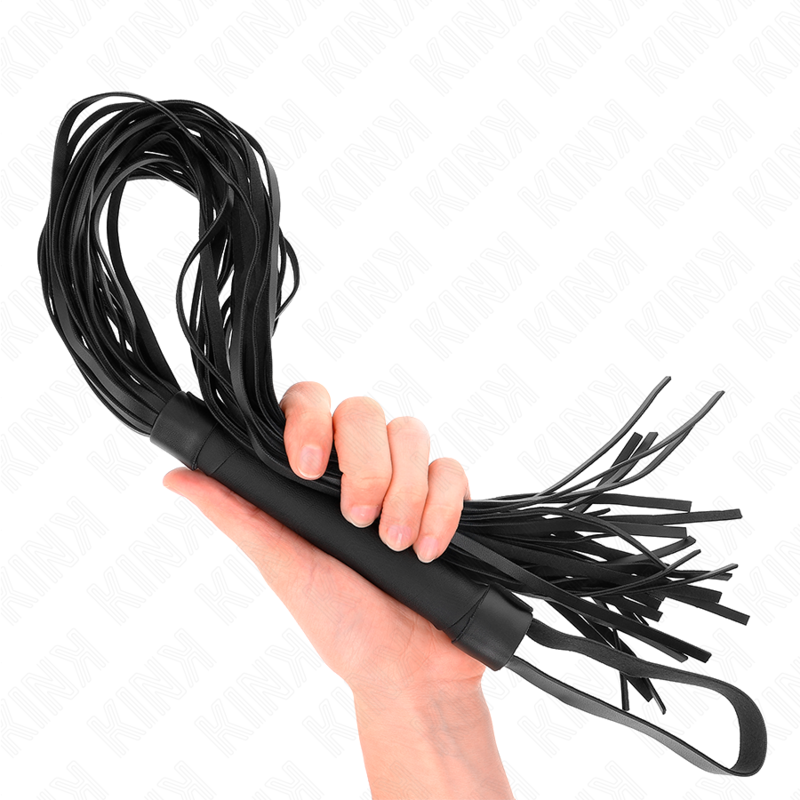 Comprar KINK Látigo Piel De Oveja Imitación 60 Cm – Diseño Elegante Para Exploración Sensorial-Noxtic