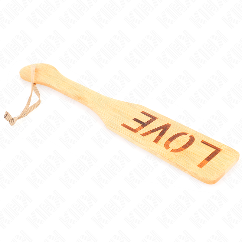 Comprar KINK Pala De Bambú Palabra Love – Diseño Elegante Para Exploración De Placer-Noxtic