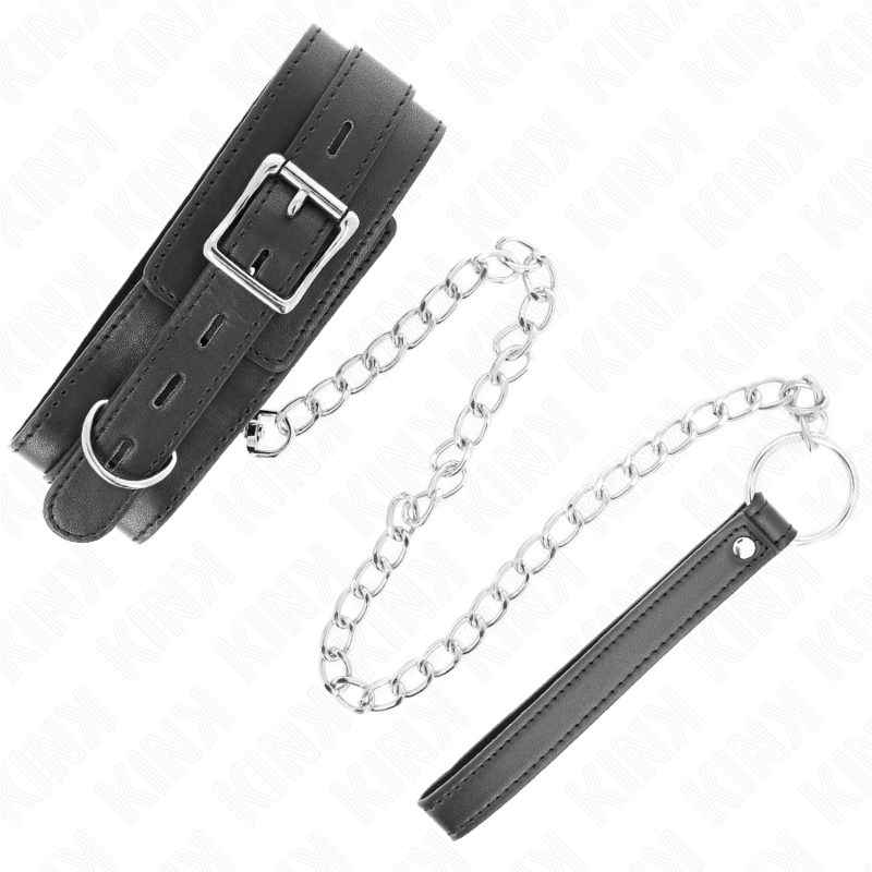 Comprar KINK Collar Con Correa Negro 65 CM – Accesorio Elegante Para Control Y Libertad Sensorial-Noxtic