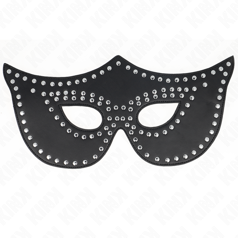 Comprar KINK Máscara De Polipiel Con Remaches Modelo 2 – Diseño Elegante Para Aumentar La Sensación De Misterio-Noxtic