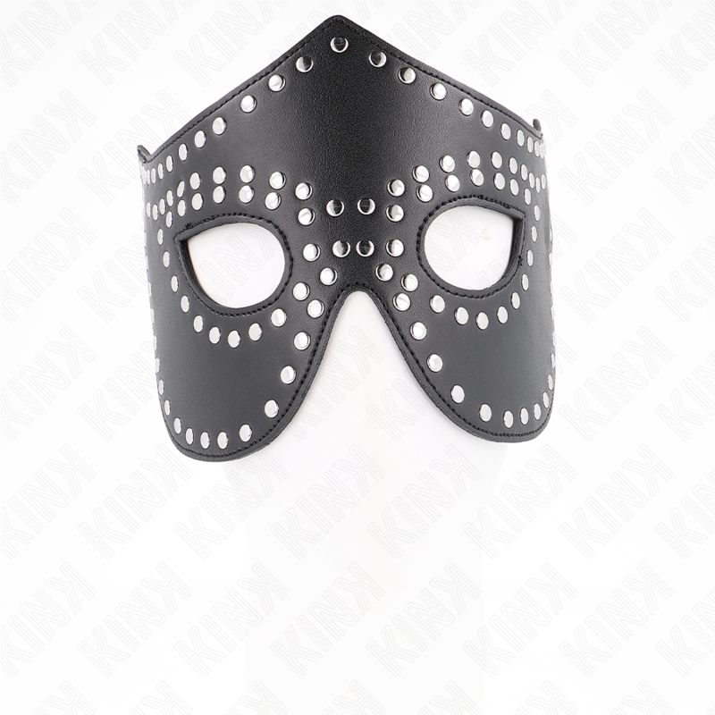 Comprar KINK Máscara De Polipiel Con Remaches Modelo 2 – Diseño Elegante Para Aumentar La Sensación De Misterio-Noxtic