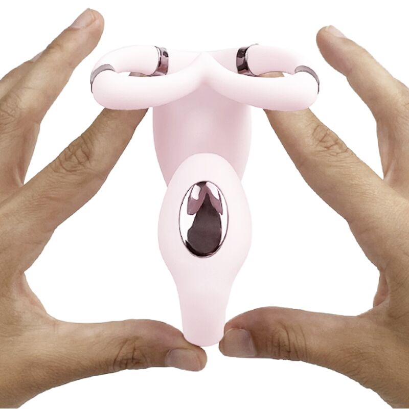 ADRIEN LASTIC Venus Doppio Stimolatore Clitorideo – Design Ergonomico con App Gratuita per un'Esperienza Unica