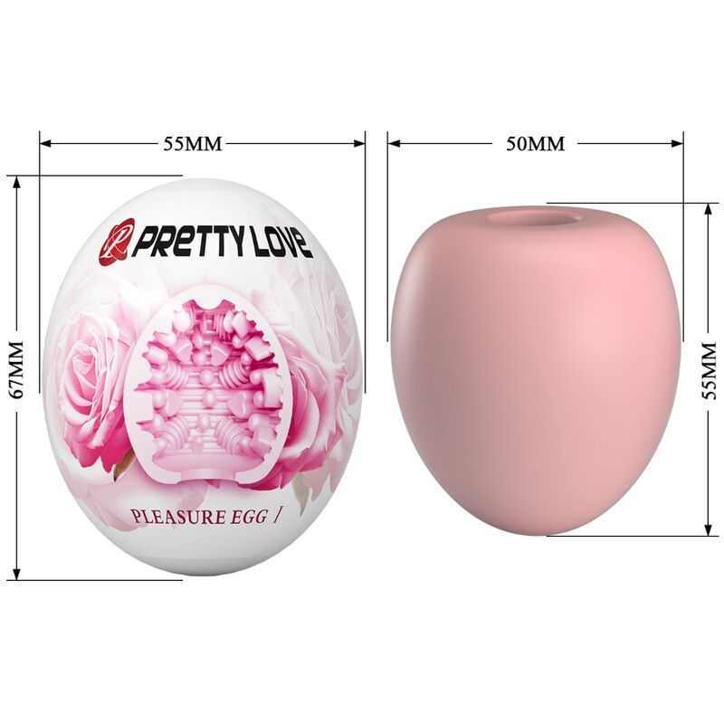 Comprar Pretty Love Huevo Rosa – Masturbador Ergonómico Con Materiales De Alta Calidad-Noxtic