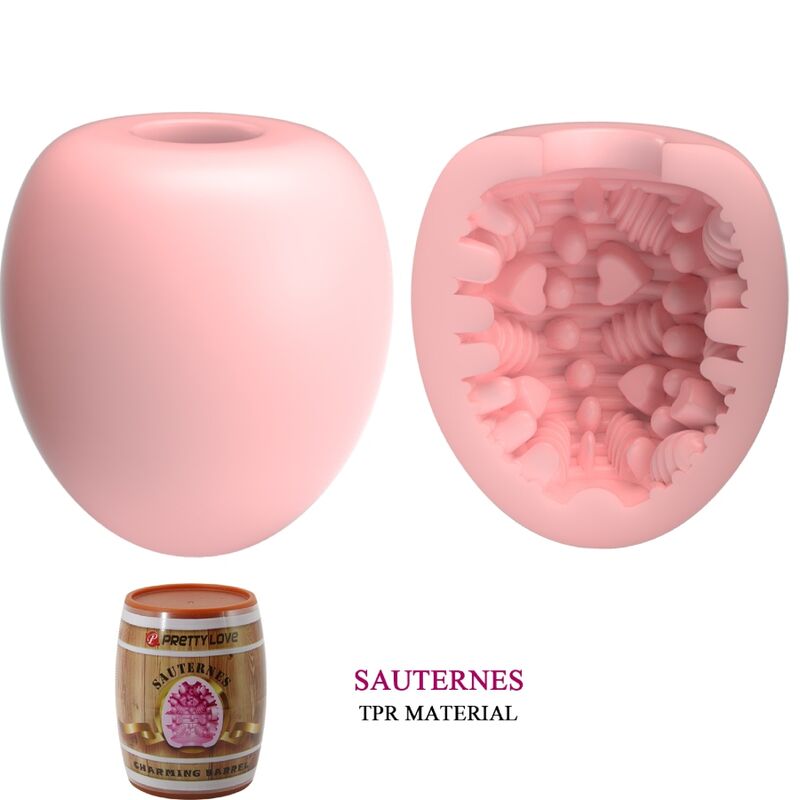 Comprar Pretty Love Huevo Rosa Modelo 2 – Masturbador Masculino Con Textura Suave Para Experiencia Placentera-Noxtic