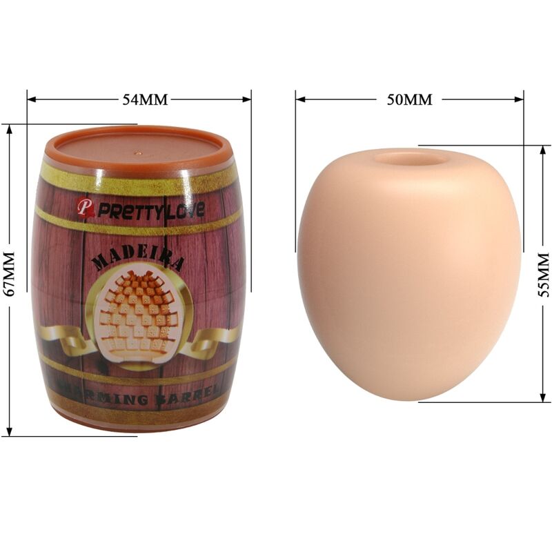 Comprar Pretty Love Huevo Natural Modelo 2 – Masturbador Con Diseño Ergonómico Para Placer Intenso-Noxtic