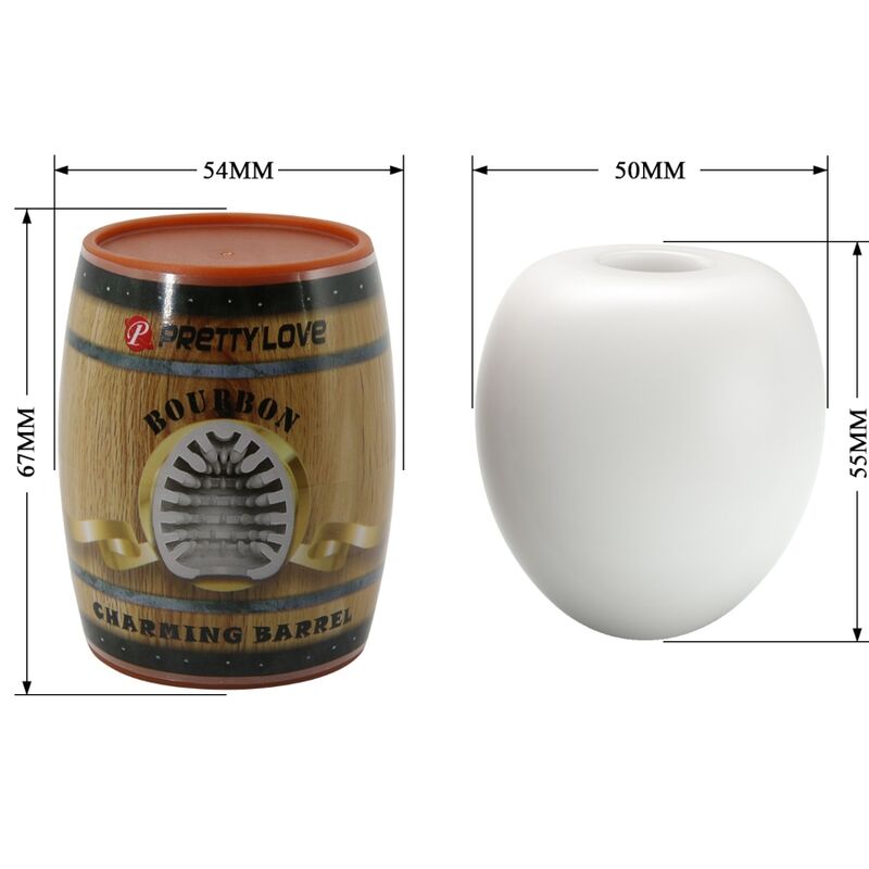 Comprar Pretty Love Huevo Blanco Modelo 2 – Masturbador Masculino Con Diseño Innovador Para Placer Personal-Noxtic