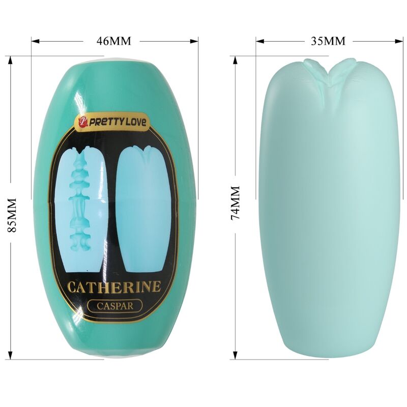 Comprar PRETTY LOVE Catherine Verde – Masturbador Masculino Con Texturas Estimulantes Para Placer Único-Noxtic
