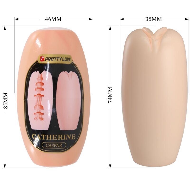 Comprar PRETTY LOVE Catherine Masturbador Masculino – Diseño Natural Para Placer Intenso-Noxtic