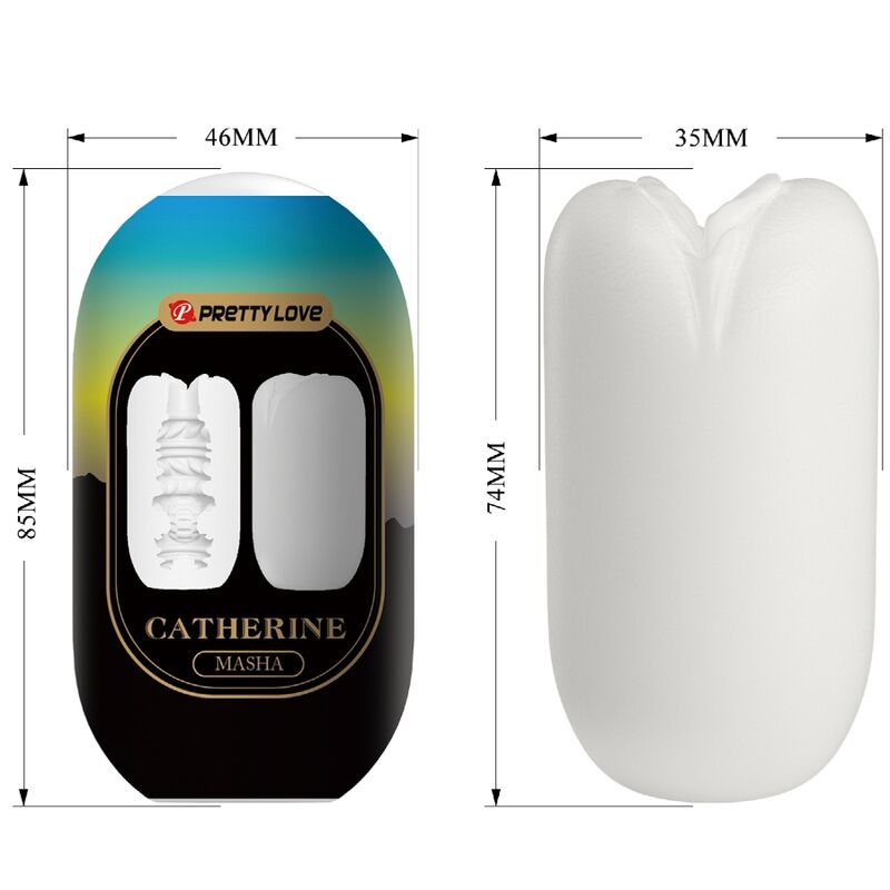 Comprar PRETTY LOVE Masha Blanco – Masturbador Masculino Con Diseño Innovador Para Placer Intenso-Noxtic