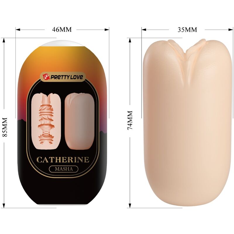 Comprar Pretty Love Masha Masturbador Masculino Natural – Diseño Innovador Para Una Experiencia Única-Noxtic