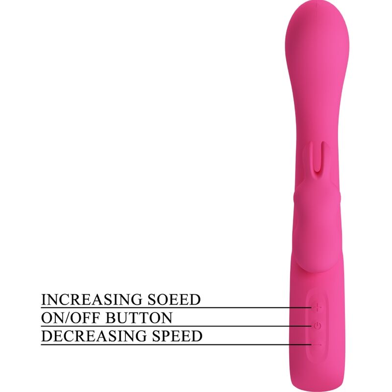 Comprar Pretty Love Novak Vibrador Rabbit – Vibrador Recargable Con 12 Modos De Vibración-Noxtic