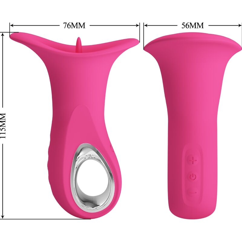 Comprar Pretty Love Clyde Vibrador Oral – Innovadora Lengua Vibradora Con 12 Modos De Estimulación-Noxtic