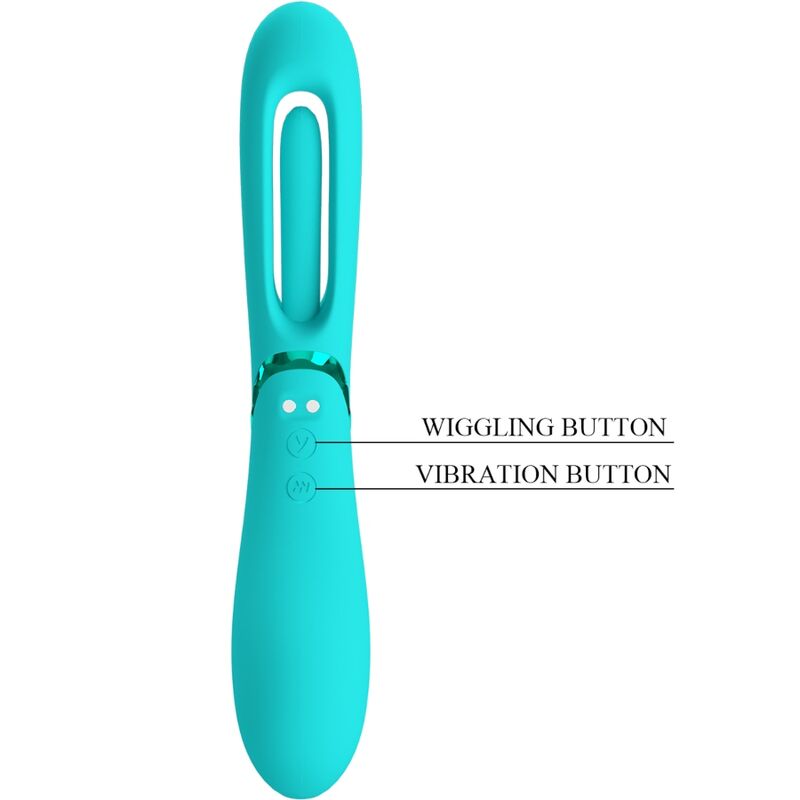 Romance Lexie Vibrador Punto G Azul – Vibrador Recargable Con Siete Modos De Vibración